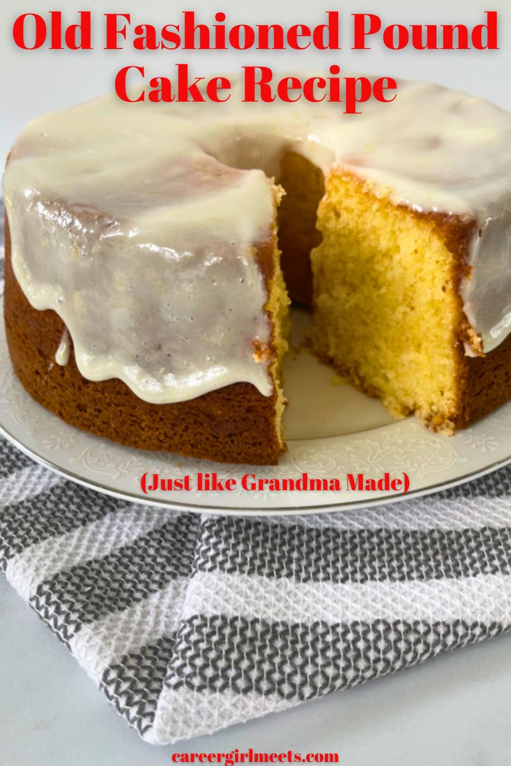 Old-Fashioned Pound Cake: A Timeless Dessert & Versatile Base